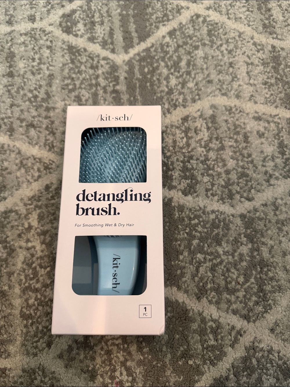 Kitsch Detangling Brush - Light Blue
